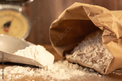 Flour in a bag