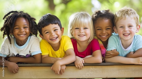 Joyful Children Playing Together