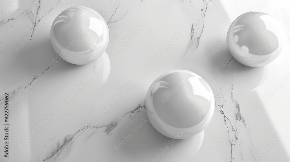Realistic white marble patterned background Realistic white marble patterned background