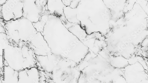 Realistic white marble patterned background