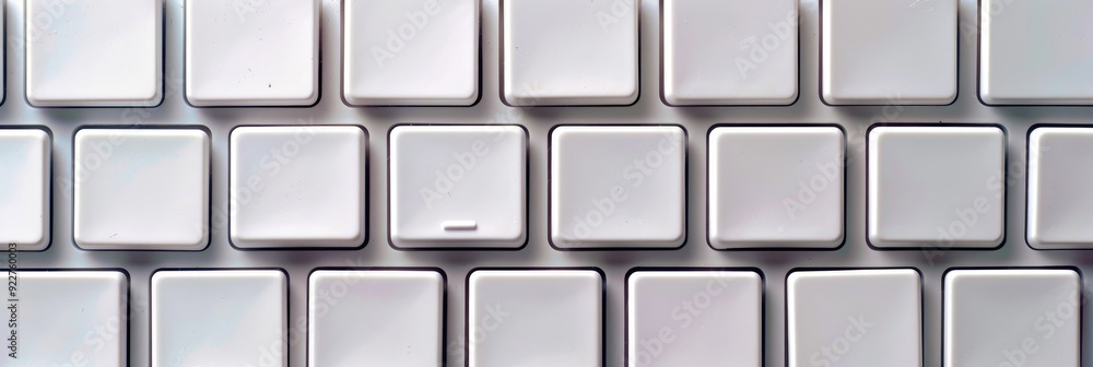 Keyboard featuring five vacant keys Keyboard featuring five vacant keys