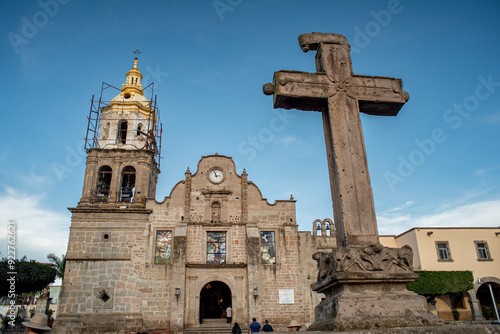 cruz, parroquia de los santos reyes, reloj, tlajomulco, jalisco, templo de los reyes magos, Templo de la purisima Concepción, santos reyes, cajititlan