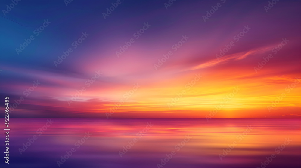 Transition of Colors: A Mesmerizing Rich Gradient from Dark Purples and Blues to Warm Oranges and Yellows Transition of Colors: A Mesmerizing Rich Gradient from Dark Purples and Blues to Warm Oranges and Yellows