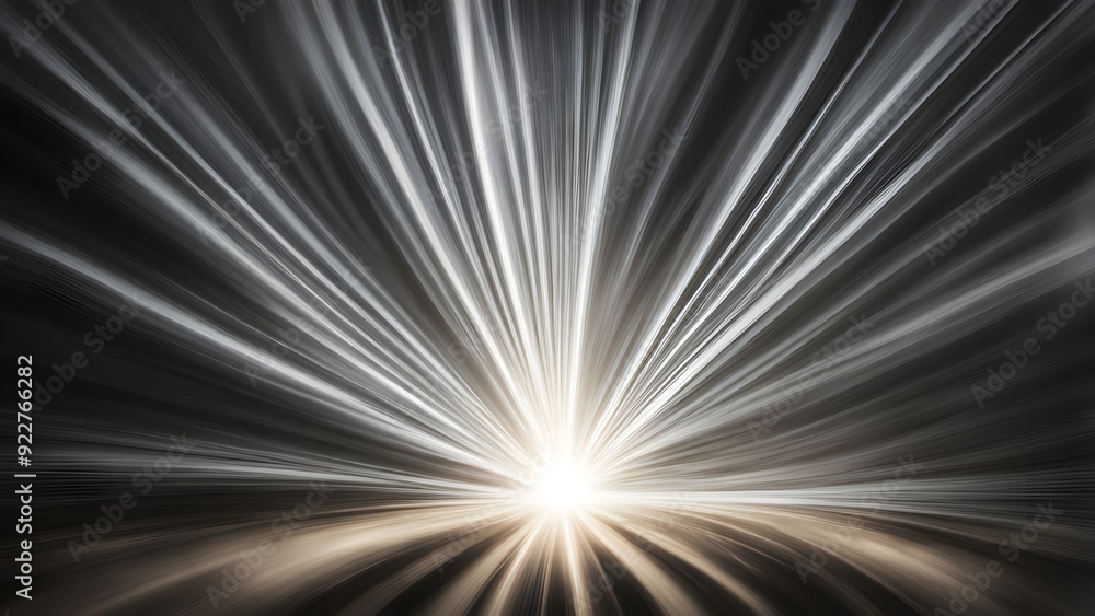 Radiating rays of light Radiating rays of light