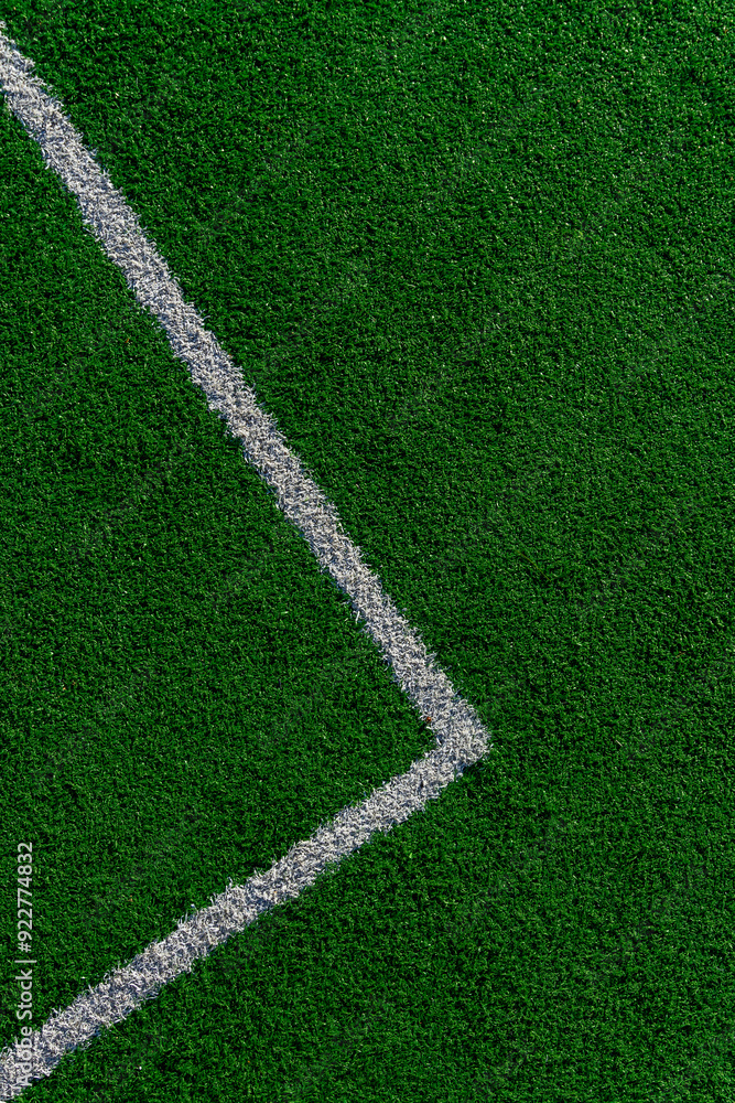 Soccer football field. Minimal Aesthetics. Soccer football field. Minimal Aesthetics.