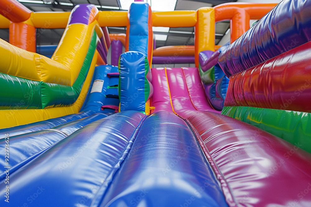 © Tohamina - Inflatable Slide at Play Zone © Tohamina - Inflatable Slide at Play Zone