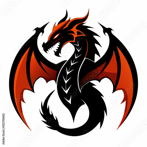 Dragon logo, esport logo, esports logo, dragon symbol, red dragon, emblem, gaming logo, team icon, devilish, team logo, dragon mascot, game logo, mascot logo, badge, devil, mascot design, fire dragon,