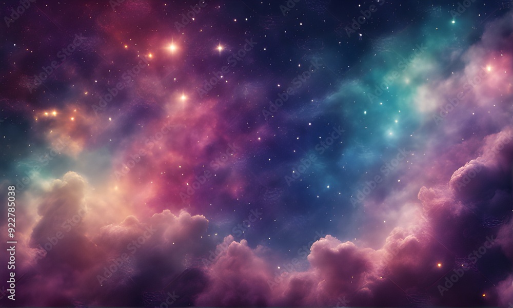 Colorful space galaxy cloud nebula and stars. Stary night cosmos. Universe science astronomy. Banner, background wallpaper. Science fiction, planets
Colorful space galaxy cloud nebula and stars. Stary night cosmos. Universe science astronomy. Banner, background wallpaper. Science fiction, planets