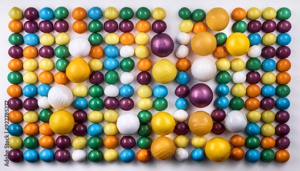 Bright little balls pattern Bright little balls pattern