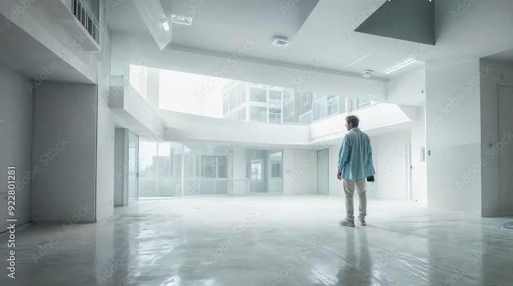 白い世界の男性_04 白い世界の男性_04