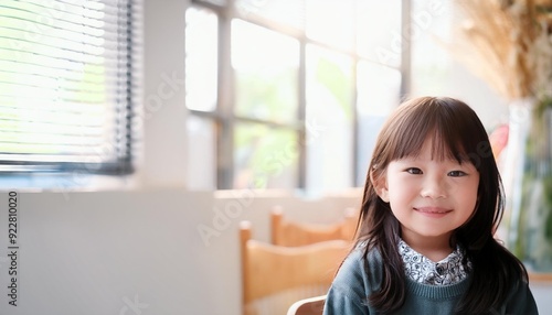 笑顔の幼い少女（smiling young girl） 