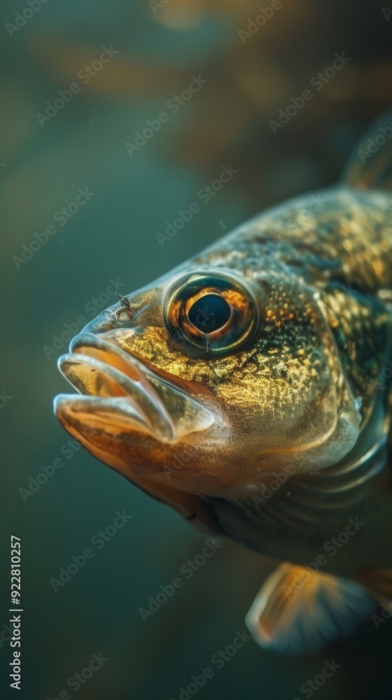 Image of a fish in natural ocean habitat. Image of a fish in natural ocean habitat.