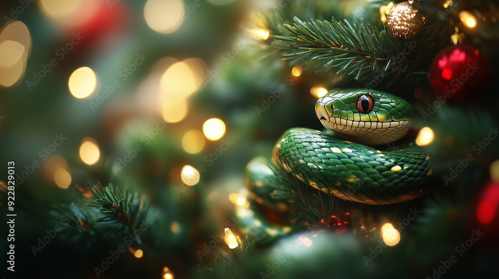 snake Christmas tree decorations snake Christmas tree decorations