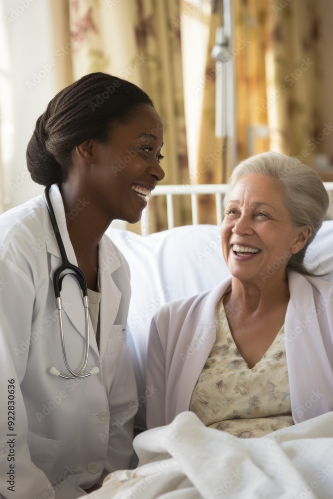 Nurturing assistance - nurse tends to retired senior citizen, essential healthcare, emotional support, practical aid, fostering a dignified, comfortable living environment for the elderly Nurturing assistance - nurse tends to retired senior citizen, essential healthcare, emotional support, practical aid, fostering a dignified, comfortable living environment for the elderly