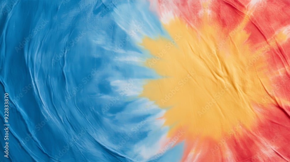 Bold and colorful tie-dye pattern Bold and colorful tie-dye pattern