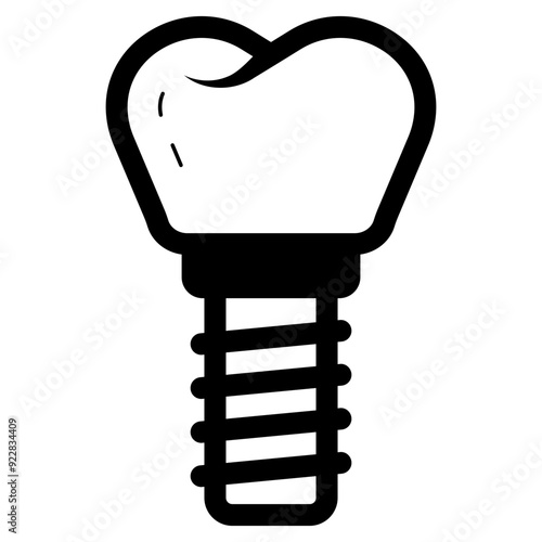 dental implant icon