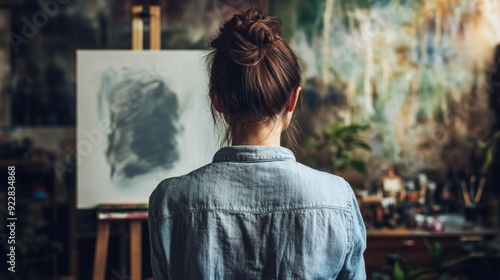 Artist in Studio