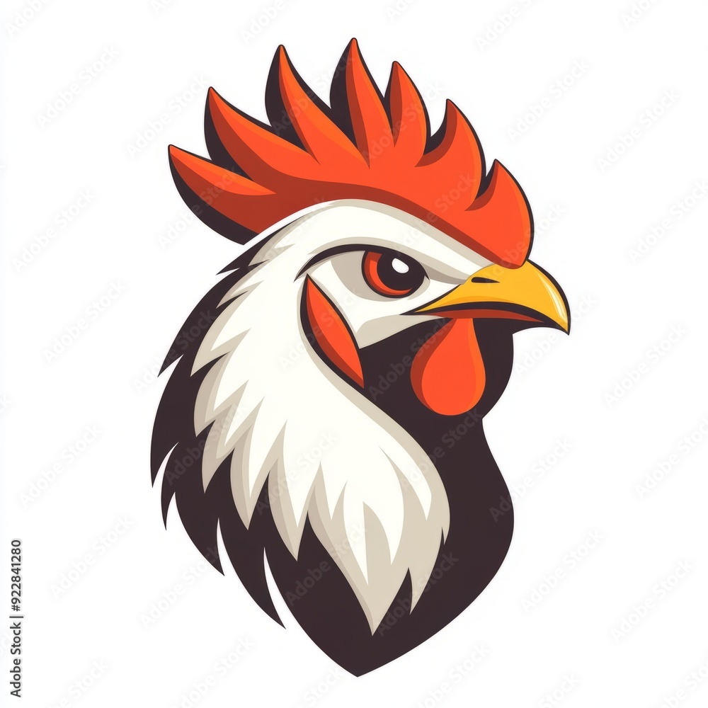 Obraz premium vector chicken logo 