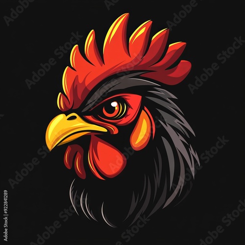 vector chicken logo " ai generator "