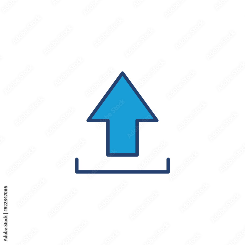 Upload icon vector. load data symbol Upload icon vector. load data symbol