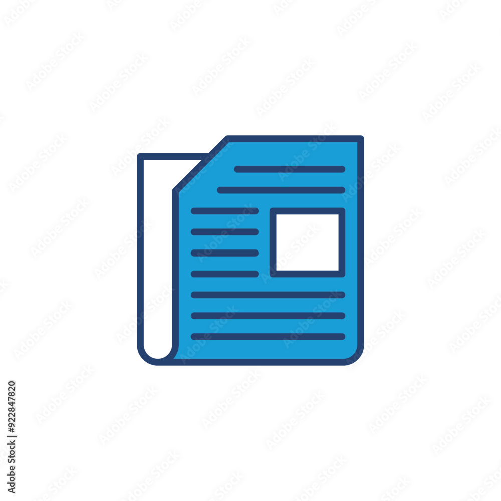 Newspaper icon vector. news paper vector sign Newspaper icon vector. news paper vector sign