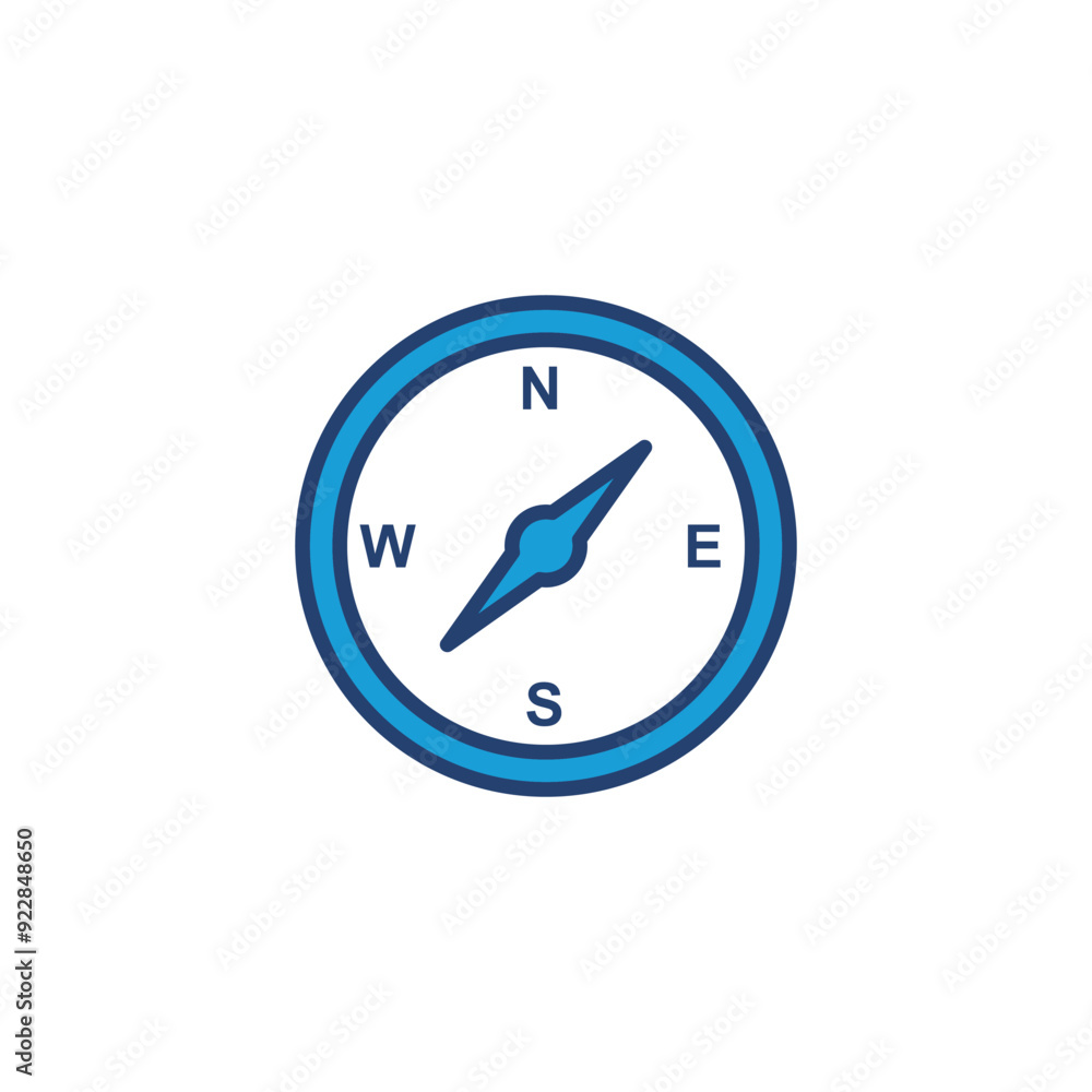Compass icon vector. arrow compass icon vector Compass icon vector. arrow compass icon vector
