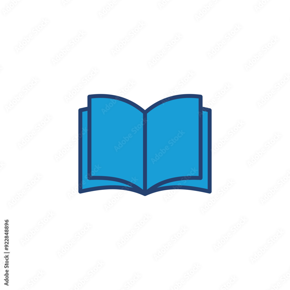 Book icon vector. open book icon vector. ebook icon Book icon vector. open book icon vector. ebook icon