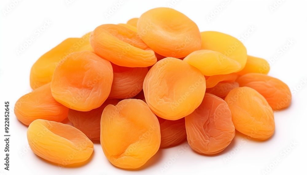 dried apricots isolated on white background dried apricots isolated on white background