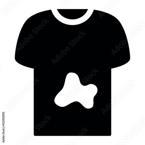 dirty shirt icon 