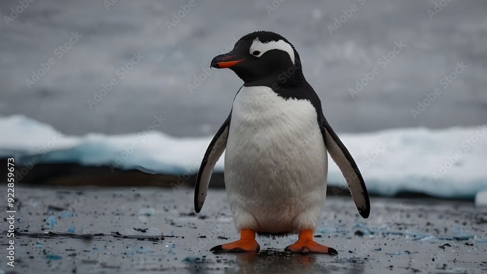 Obraz premium Penguin Antarctica