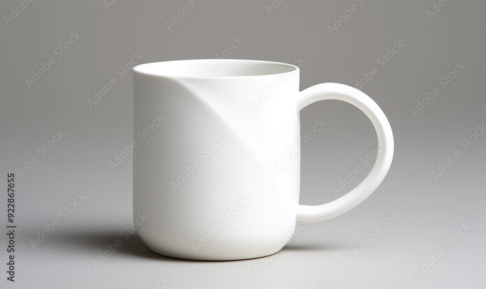 Fototapeta premium White Ceramic Mug