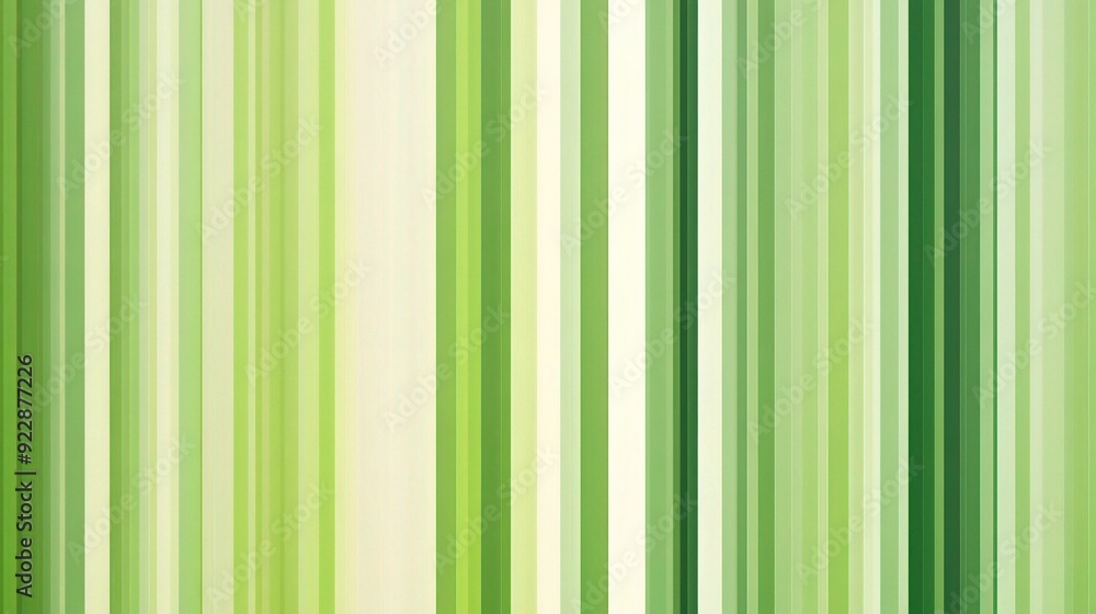 Obraz premium Green Vertical Stripes Abstract Background 