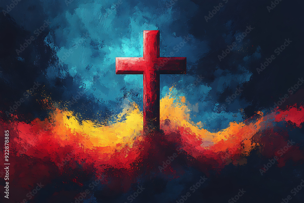 Minimalistic illustration of a black cross centered on a plain white background, emphasizing simplicity and contrast.
Minimalistic illustration of a black cross centered on a plain white background, emphasizing simplicity and contrast.