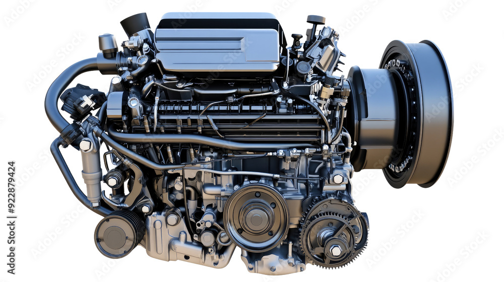 Engine transparent background