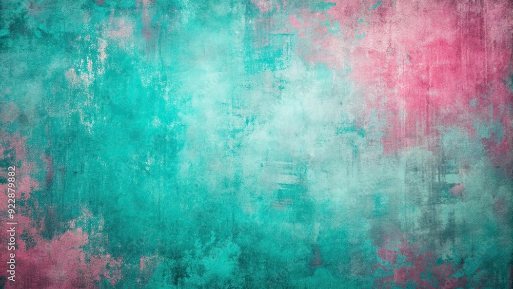 Mid century modern grunge abstract background in teal and pink, mid century, modern, grunge, abstract, background, teal, pink Mid century modern grunge abstract background in teal and pink, mid century, modern, grunge, abstract, background, teal, pink