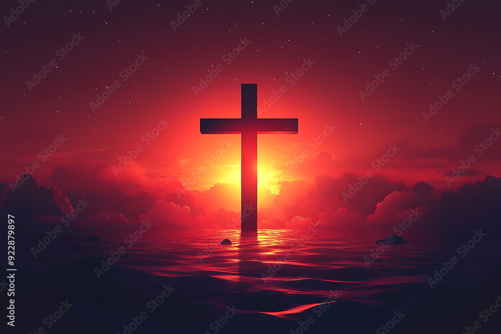 Minimalistic illustration of a black cross centered on a plain white background, emphasizing simplicity and contrast.
Minimalistic illustration of a black cross centered on a plain white background, emphasizing simplicity and contrast.