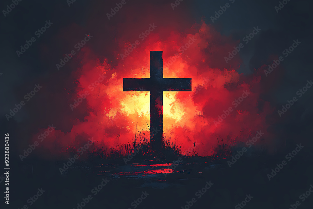 A minimalistic illustration of a cross centered on a plain white background, symbolizing faith and spirituality.
A minimalistic illustration of a cross centered on a plain white background, symbolizing faith and spirituality.