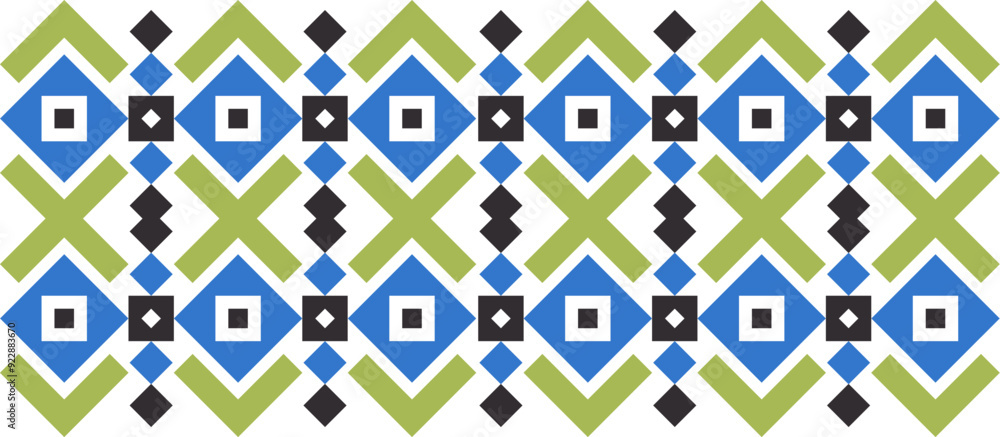 Ethnic Ornament Geometric Pattern Ethnic Ornament Geometric Pattern