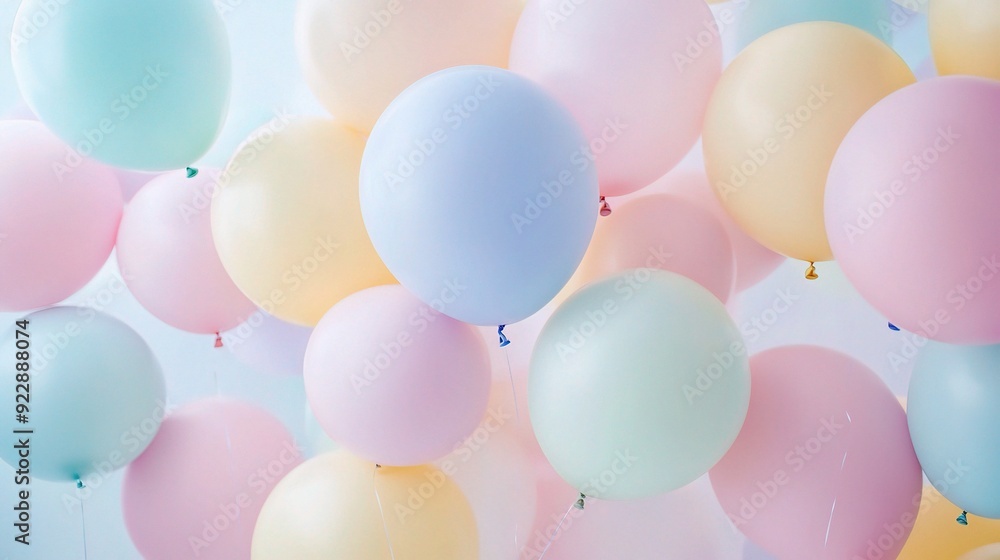 Pastel Balloons Delight Pastel Balloons Delight