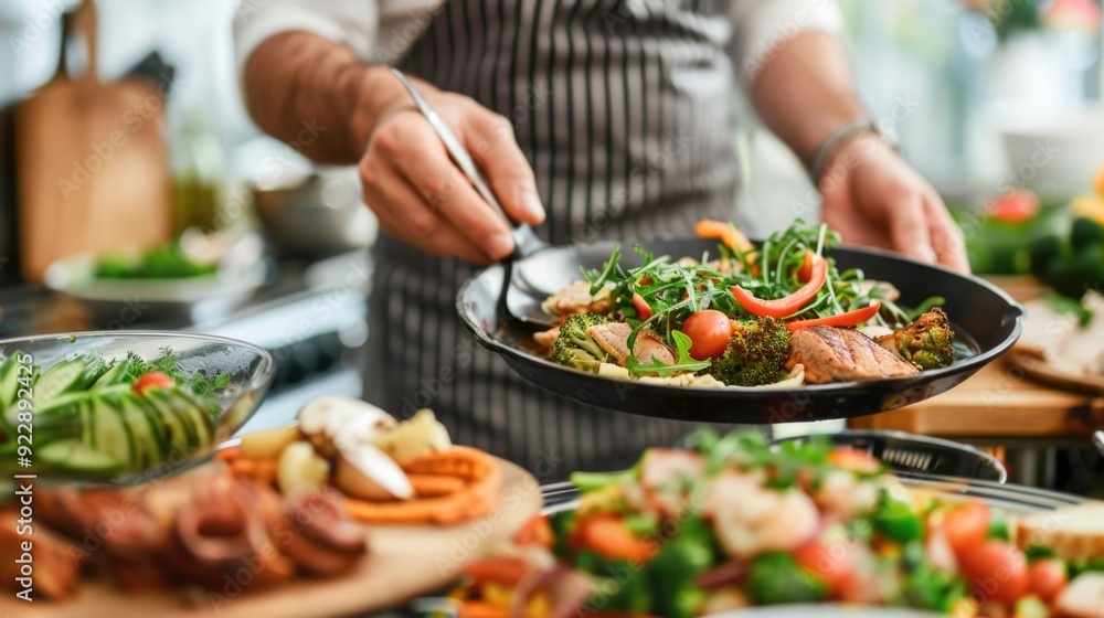 Diverse Culinary Experiences with Depth of Field in Cultural Dining Showcasing a Visually Appealing Meal and Presentation in a Restaurant Setting Diverse Culinary Experiences with Depth of Field in Cultural Dining Showcasing a Visually Appealing Meal and Presentation in a Restaurant Setting