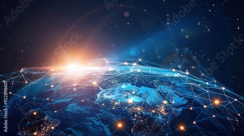 Magnificent Internet of things IOT banner Everything connectivity device concept network anywhere