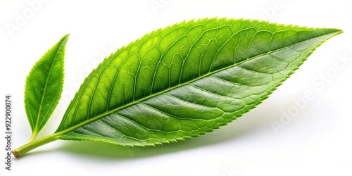 Green tea leaf isolated on background, green tea, leaf, isolated,background, herb, healthy, organic, fresh, natural, beverage