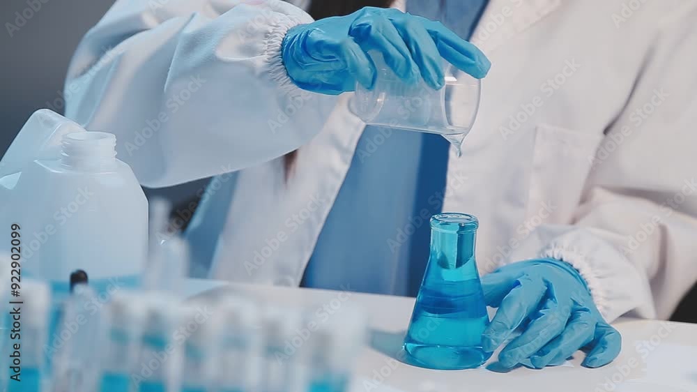 chemist,scientist hand dropping chemical liquid into test tube, science research and development concept chemist,scientist hand dropping chemical liquid into test tube, science research and development concept