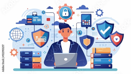 SysAdmins stay informed on the latest security threats, emerging technologies, and best practices to proactively maintain, optimize, and secure critical systems in a dynamic and ever-changing IT photo