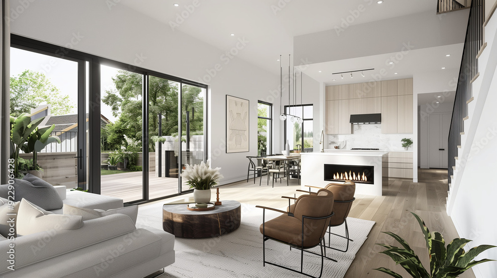 Fototapeta premium sophisticated luxury living room