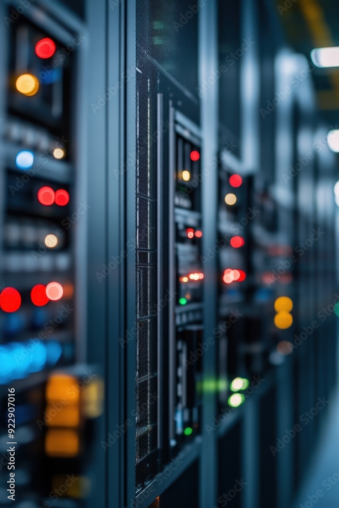 A data center with predictive maintenance algorithms A data center with predictive maintenance algorithms