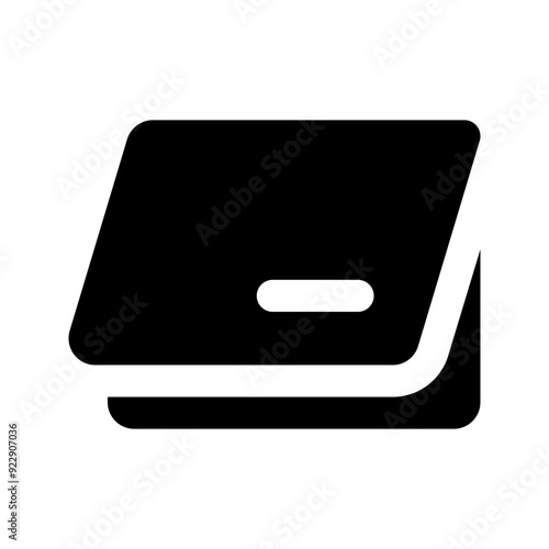 passbook glyph icon