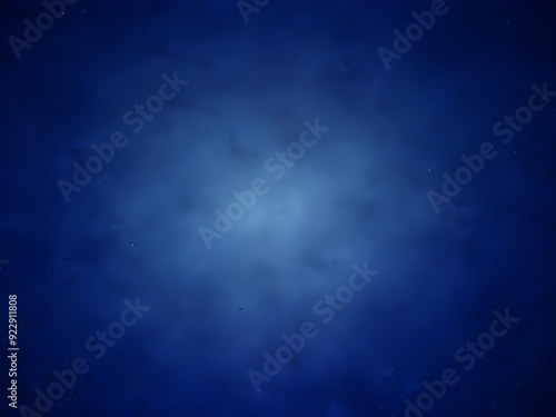 Dark Blue Grainy Texture Gradient Background for Abstract and Digital Designs