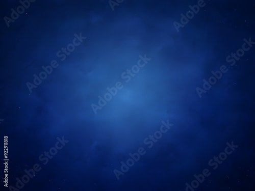 Dark Blue Grainy Texture Gradient Background for Abstract and Digital Designs