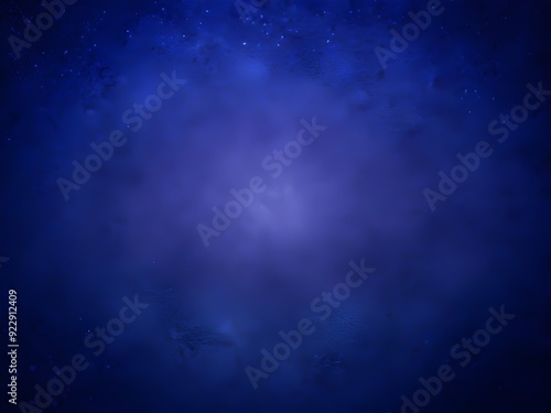 Dark Blue Grainy Texture Gradient Background for Abstract and Digital Designs